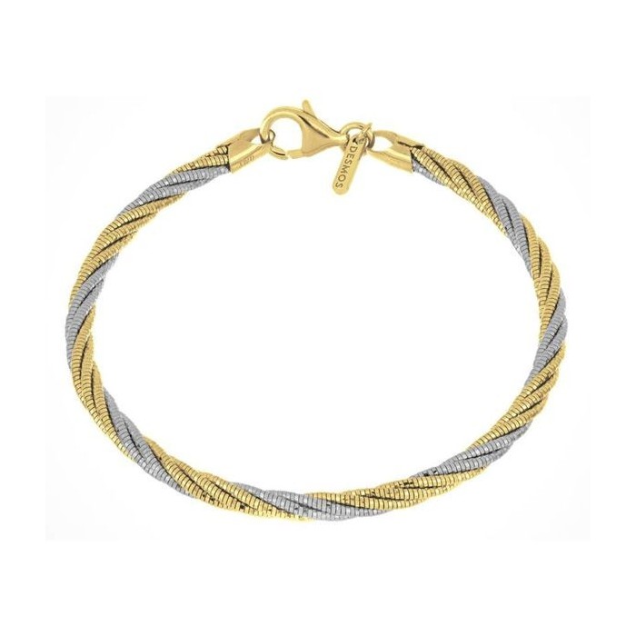 BRACCIALE DESMOS SPRING TWIST BICOLORE [eeb9484e]