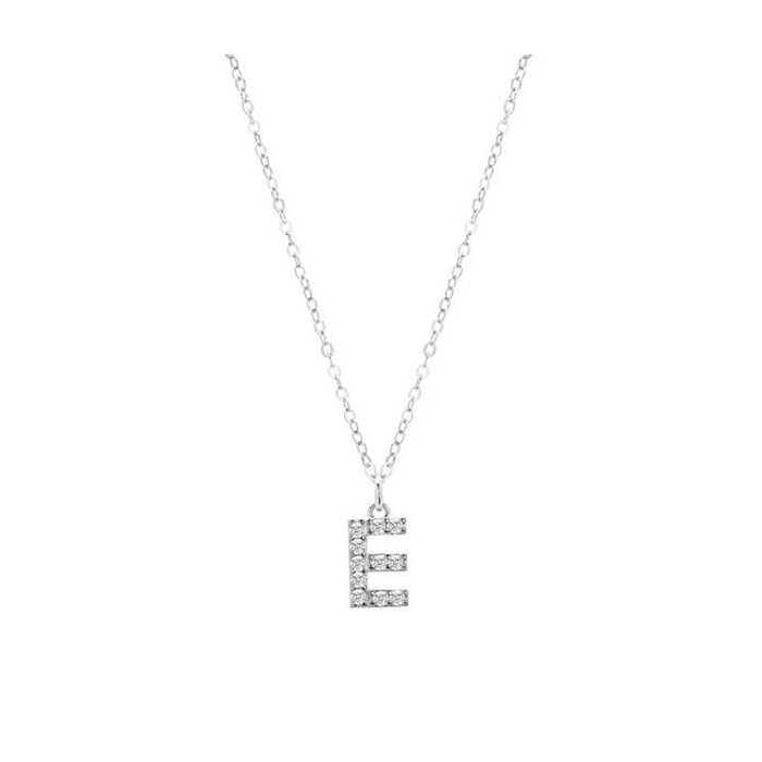 COLLANA CON INIZIALE E 130115E [d9aa5cad]