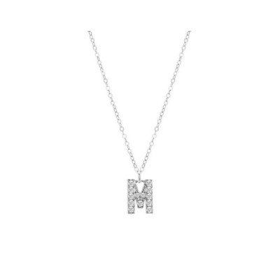 CATENA CON LETTERA M CHI MI AMA 130115M [d07582f8]