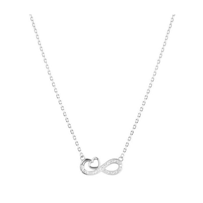 PENDENTE INFINITO ARGENTO DONNA CHI MI AMA 130126 [a643bd52]