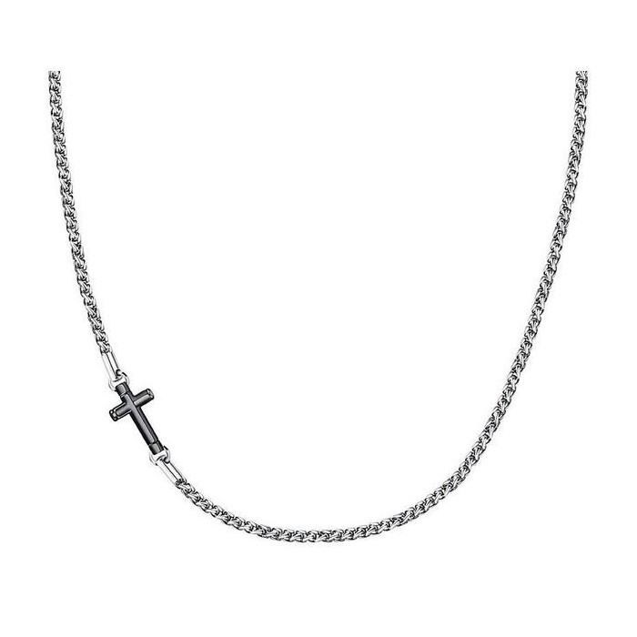 COLLANA UOMO CROSS MORELLATO ACCIAIO SKR61 [031142fa]
