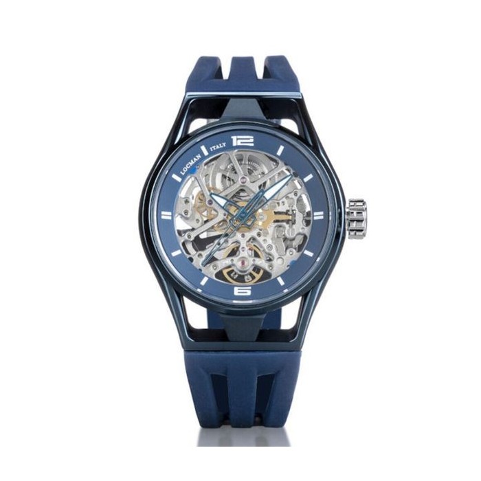 LOCMAN MONTECRISTO SKELETON AUTOMATICO 0538B02S-BLBLSKSB [594f0184]