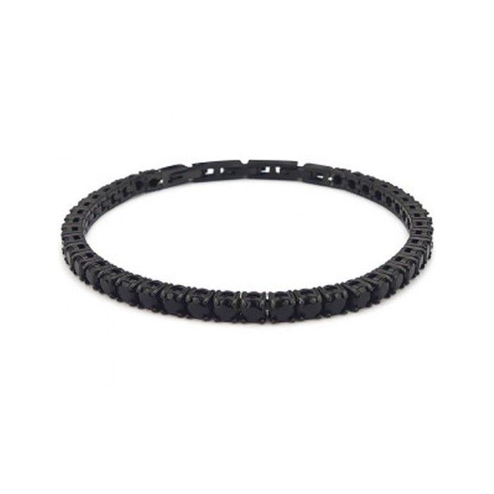 BRACCIALE TENNIS NERO BOCCADAMO ABR652N [92410413]