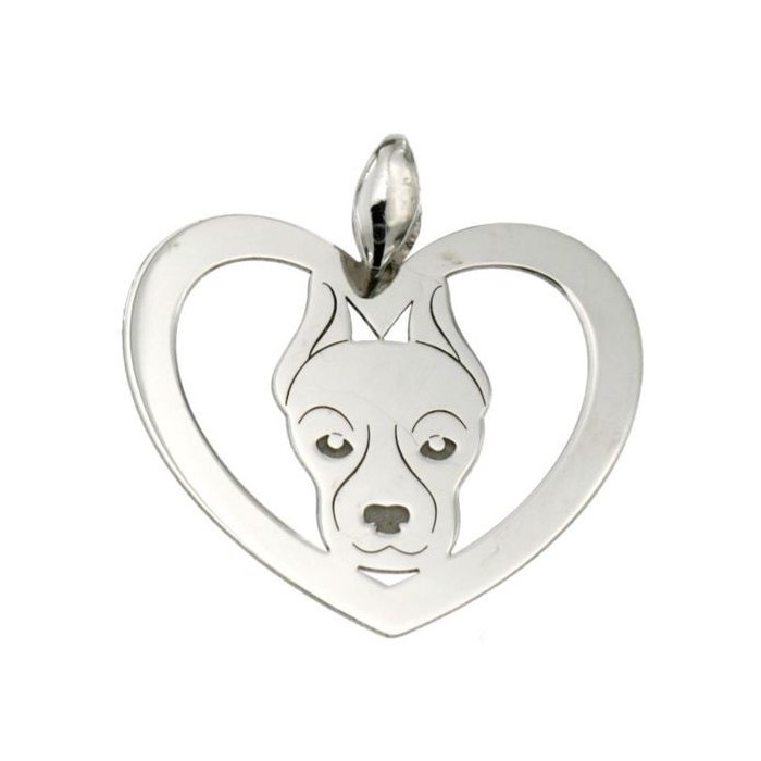 CIONDOLO CUORE HAPPY PUPPIES ARGENTO 925 MILL. [97b88265]