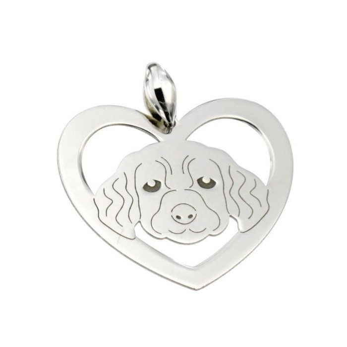 CIONDOLO CUORE HAPPY PUPPIES ARGENTO 925 MILL. [02d2b2ae]