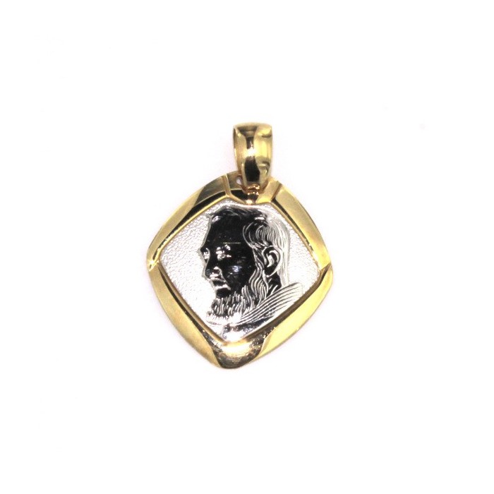 MEDAGLIA ORO GIALLO/ORO BIANCO [2605febd]