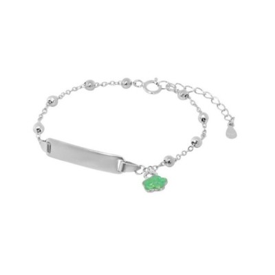 BRACCIALE BIMBA ARGENTO CHI MI AMA 120382 [a5fc685d]