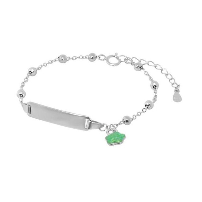BRACCIALE BIMBA ARGENTO CHI MI AMA 120382 [a5fc685d]