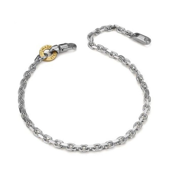 Bracciale uomo Boccadamo in argento MBR175 [aa4d57bc]