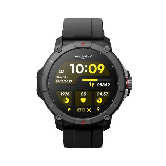 Smartwatch tondo nero X04A-001VY [a57f3931]