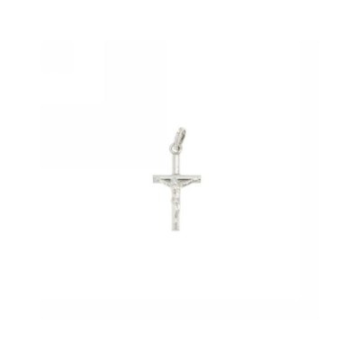 Croce bimbo oro bianco [1d9ccef4]