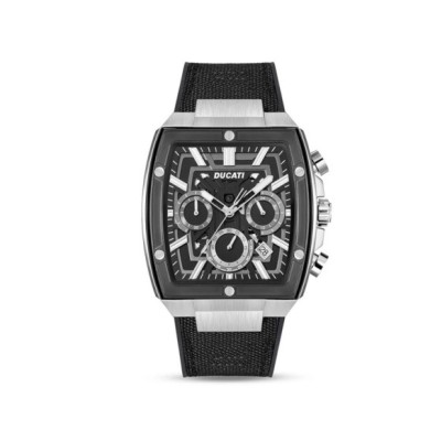Cronografo tonneau Ducati nero DTWGO0001001 [ca6c2e1c]