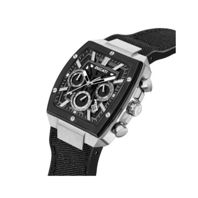 Cronografo tonneau Ducati nero DTWGO0001001 [134a6d11]