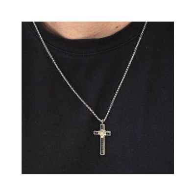 Pendente croce uomo Boccadamo AGR262 [8578647b]