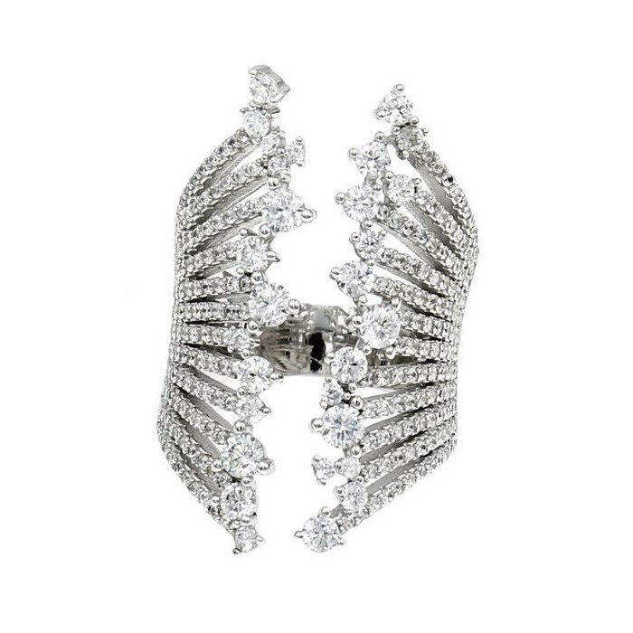 Anello aperto in argento donna [f37ac2bc]