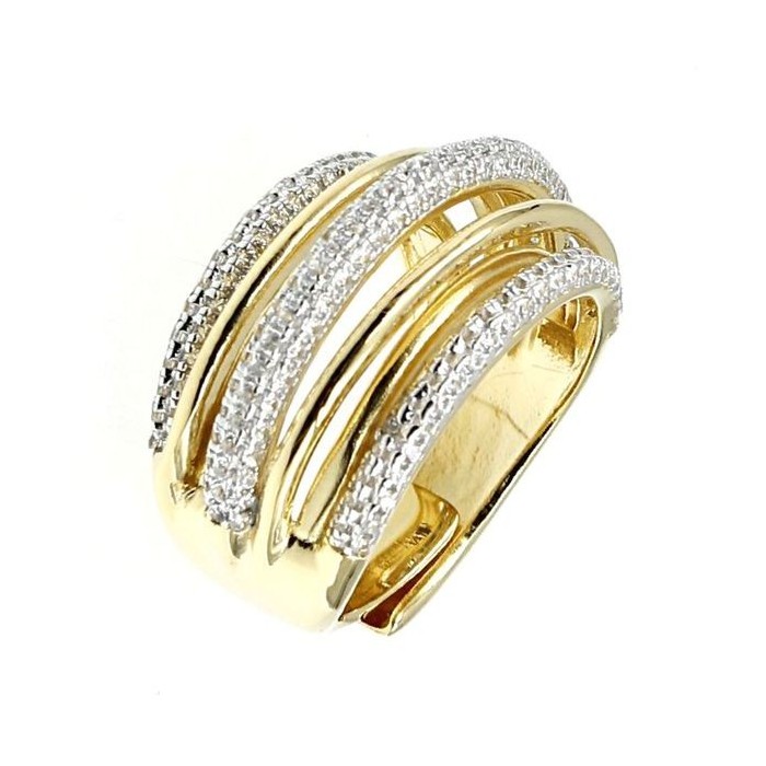 Anello donna in argento dorato [53478918]