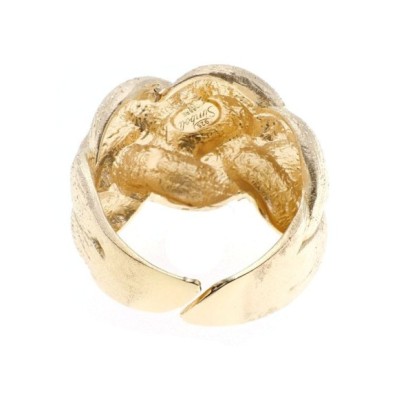 Anello donna dorato intrecciato [feec91dc]