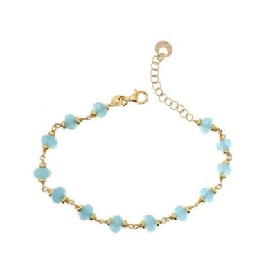 Bracciale donna argento dorato [0df24551]