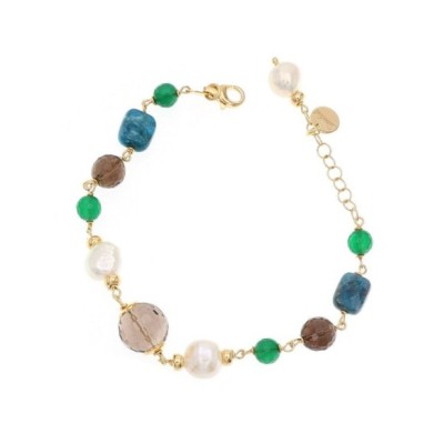 Bracciale argento con pietre colorate [6c942db4]