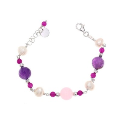 Bracciale donna argento con pietre [4e1a74dc]