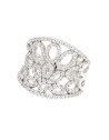 Fascione oro bianco con zirconi [2d64644e]