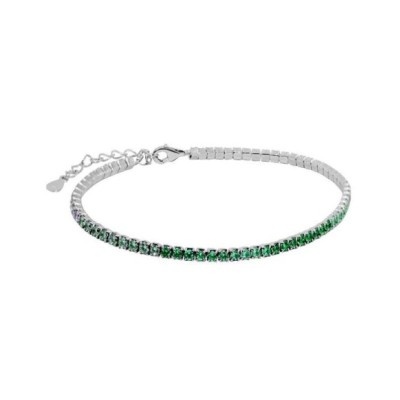 Bracciale tennis verde Chi mi Ama 120237 [e8cea92e]