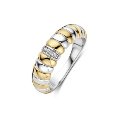 Anello donna bicolore Ti Sento Milano 12383ZY-54 [52426f38]
