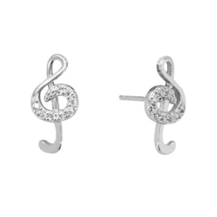 Orecchini chiave di violino Chi Mi Ama 140492 [39fc7393]