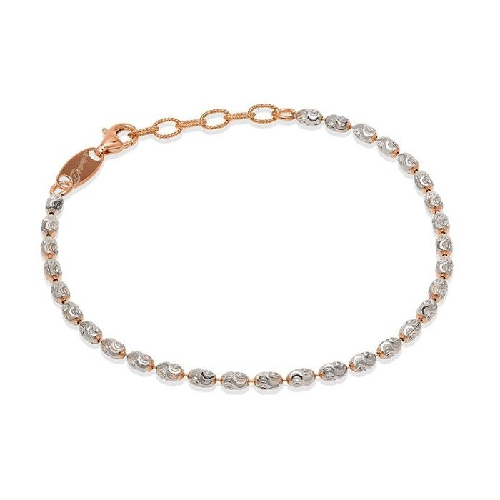 Bracciale bicolore Desmos Rice PKM 16,5 [e05157f3]