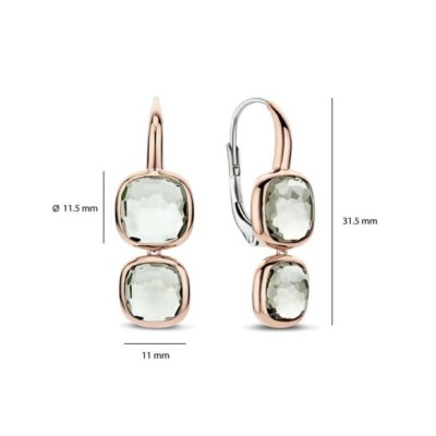 Orecchini rosati Ti Sento Milano 78055GR [a8f98c87]