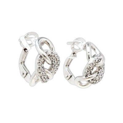 Orecchini oro bianco donna [0989b56f]