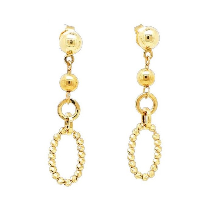 Orecchini pendenti oro giallo [3330b903]